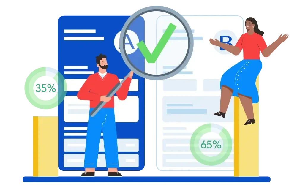ROI with Split Testing